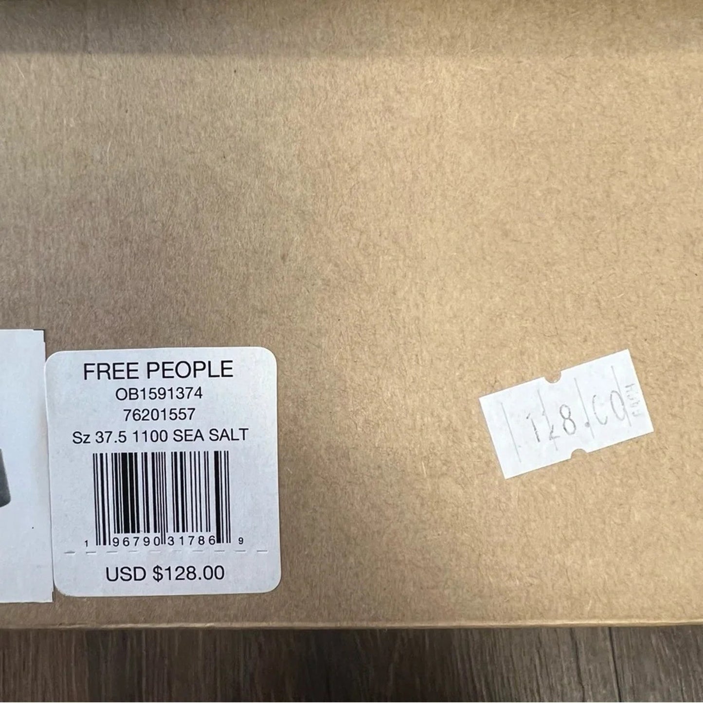 🆕 Free People Almost paradise platform in sea salt SZ 37.5