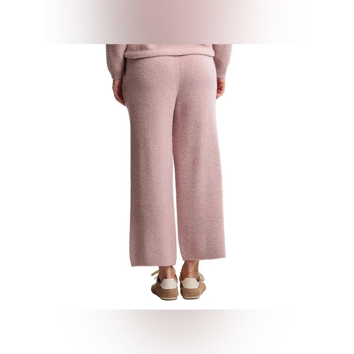 🆕 Barefoot Dreams Cozy Chic Lite Textured Crop Pant SZ SM