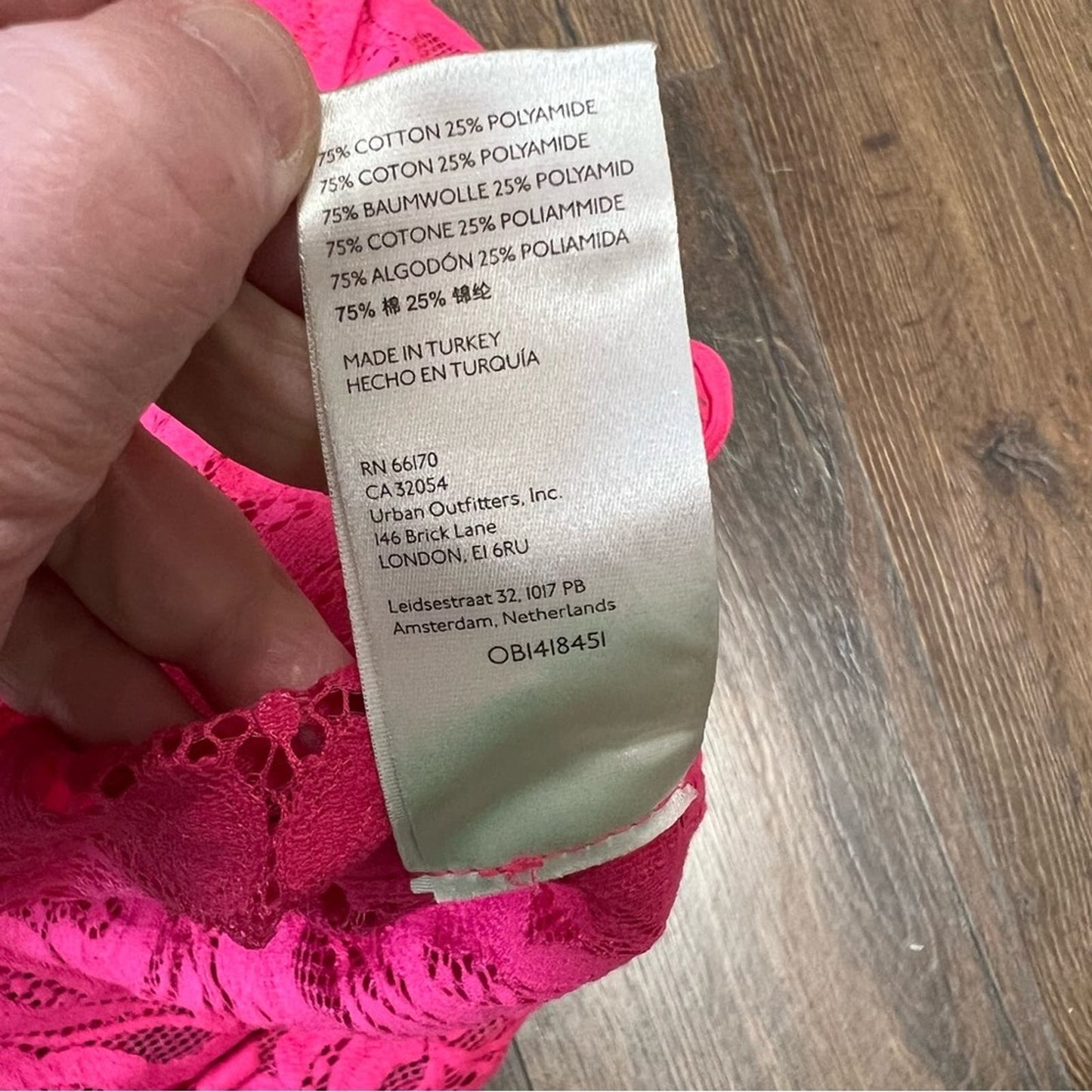 Anthropologie Maeve Slim Pink Button Down
SZ 4