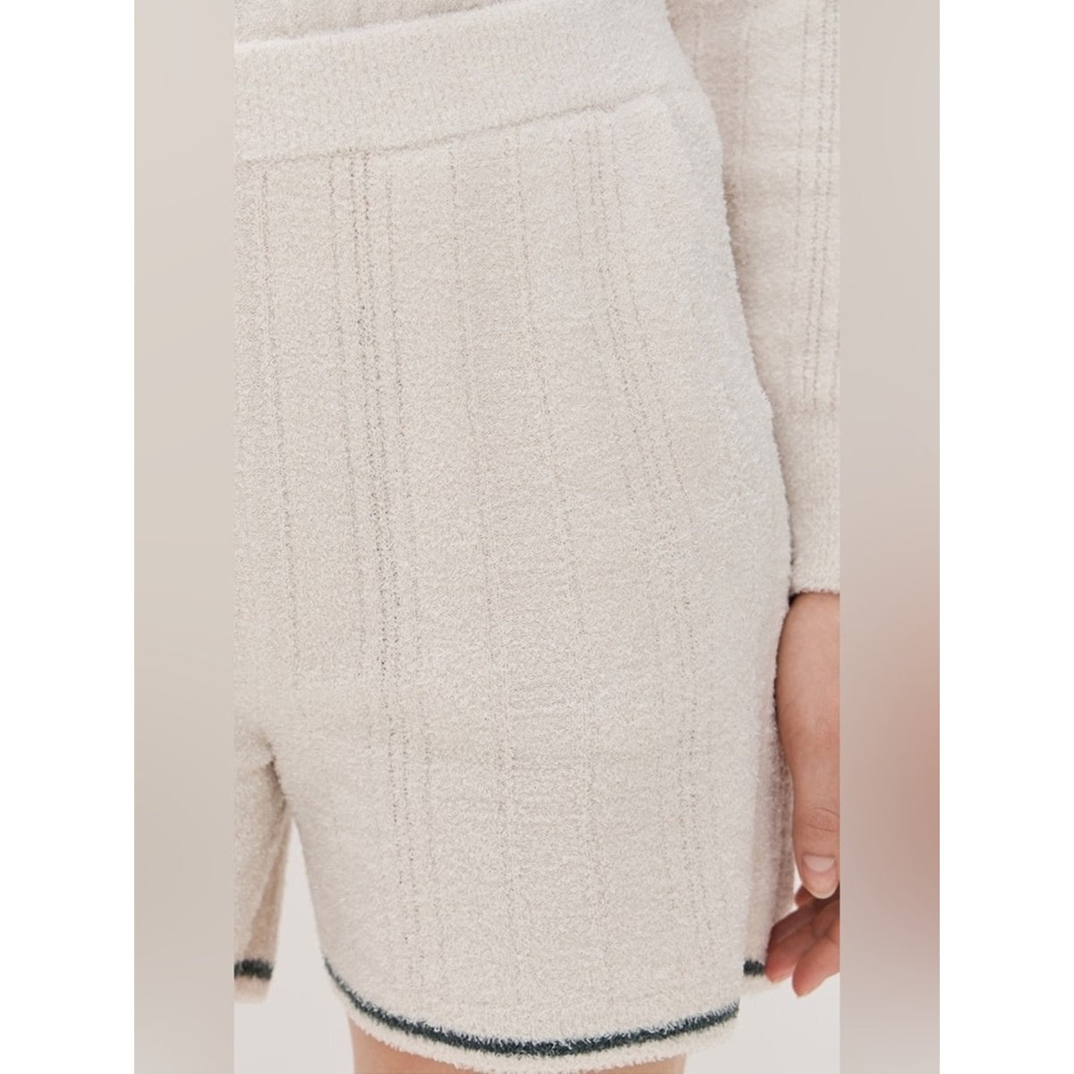 🆕 Barefoot Dreams Cozychic Light Pointelle Shorts SZ XS