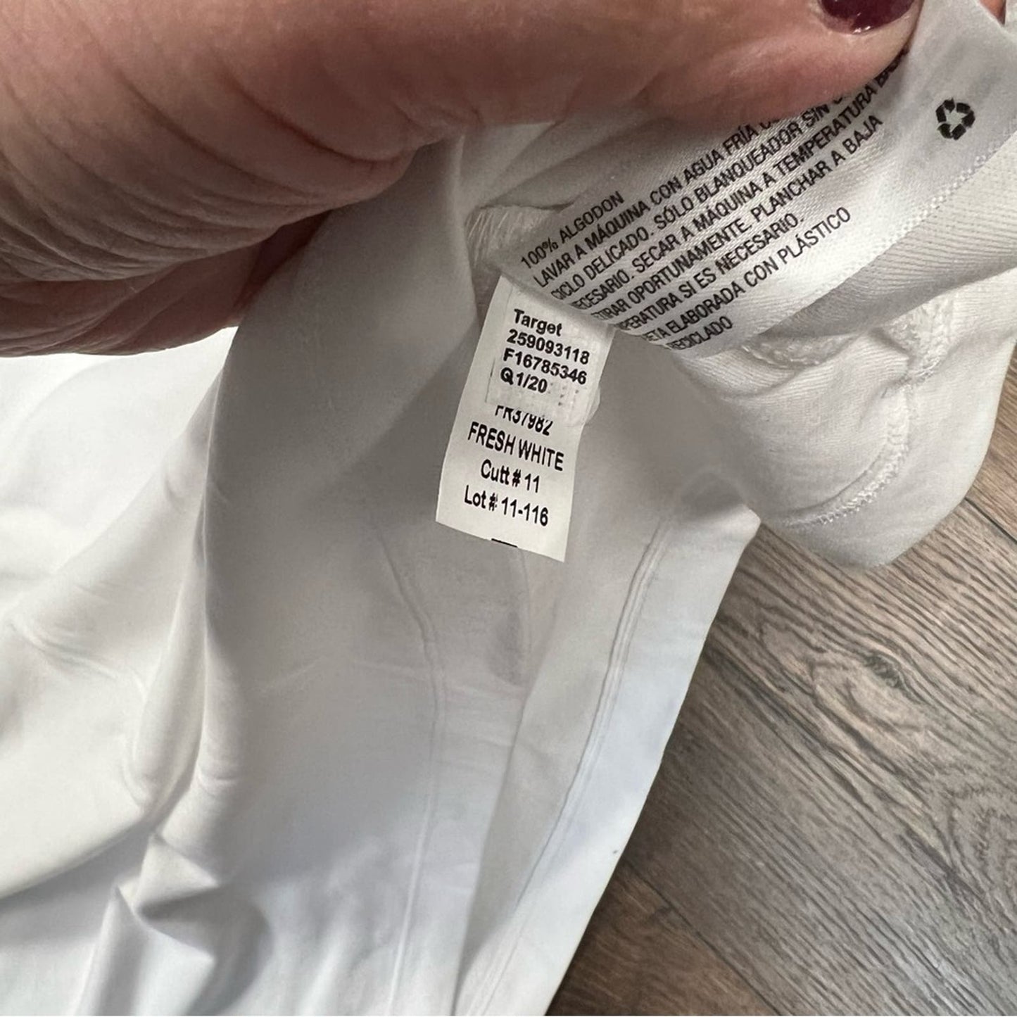 Prologue white midi shirt dress SZ XL