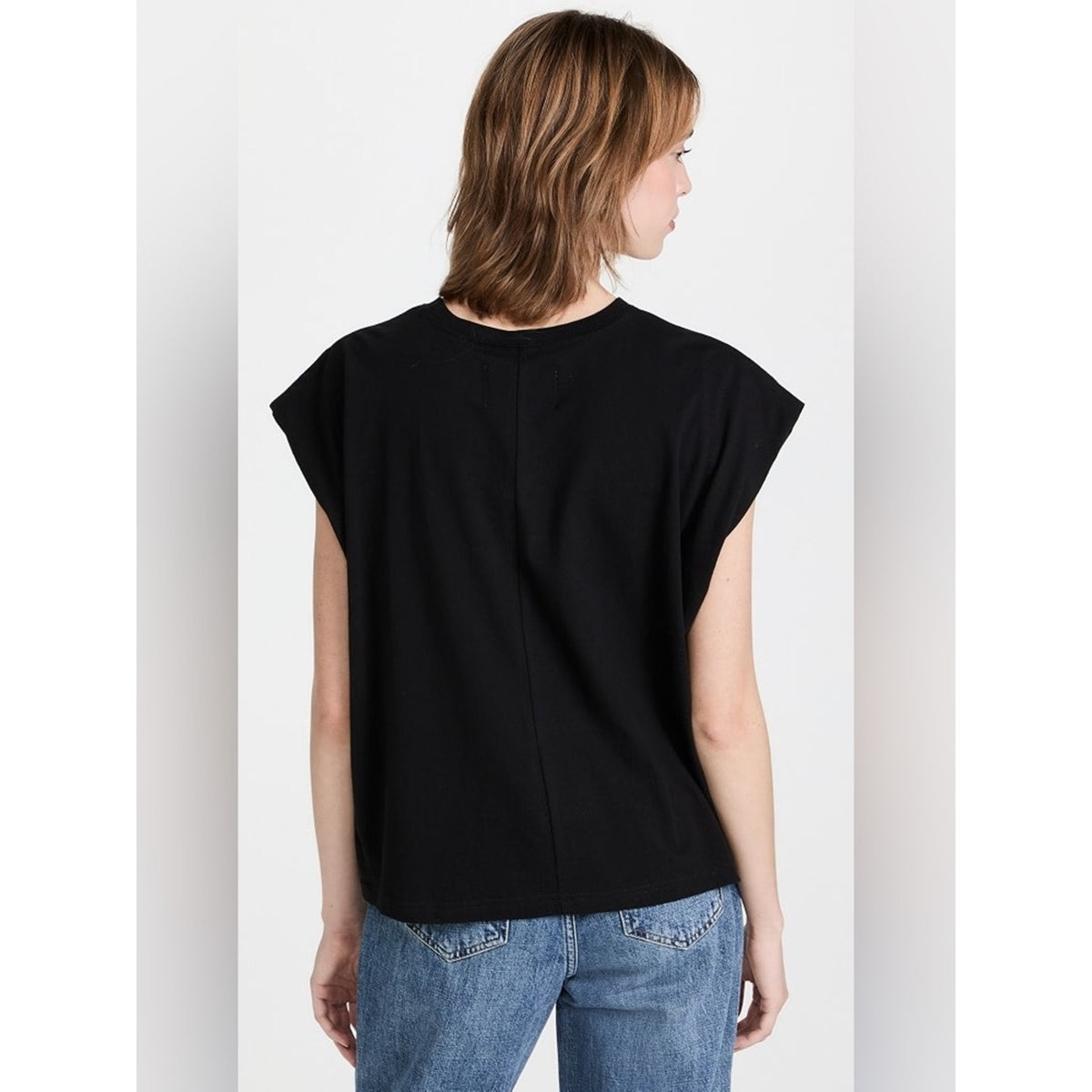 🆕 Pistola Trina Black Muscle Tee NWT SZ SM