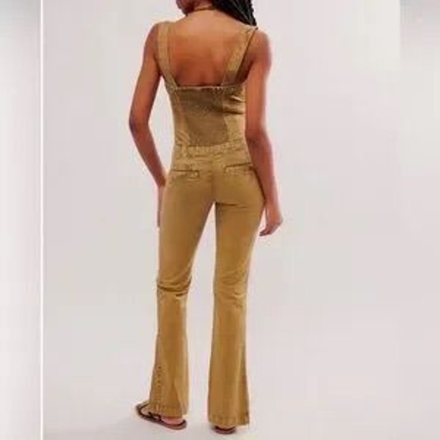 Free People Lucky Day One-Piece Jumpsuit SZ 2