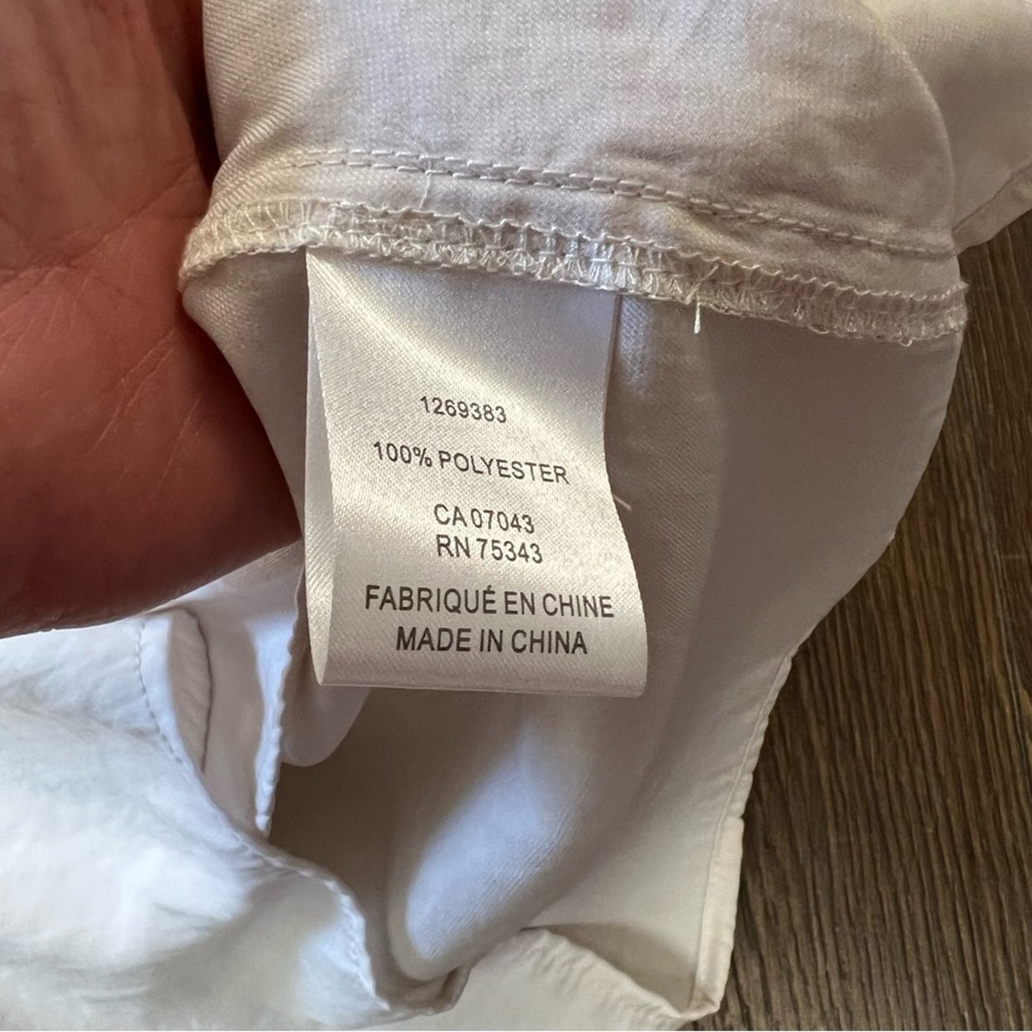 Joie ivory button up blouse SZ XS