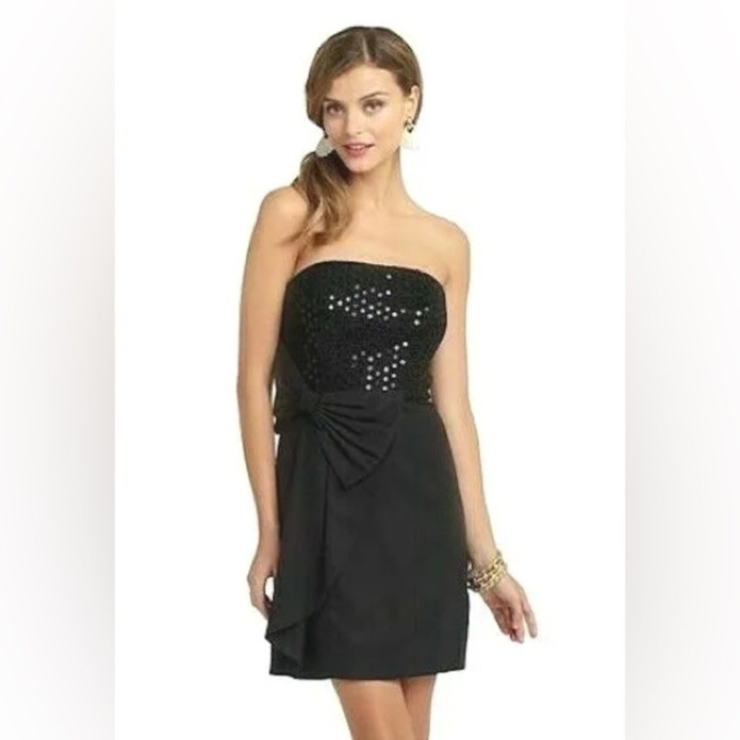 🆕 Lilly Pulitzer Abrinanna dress in Putting On The Glitz SZ 14