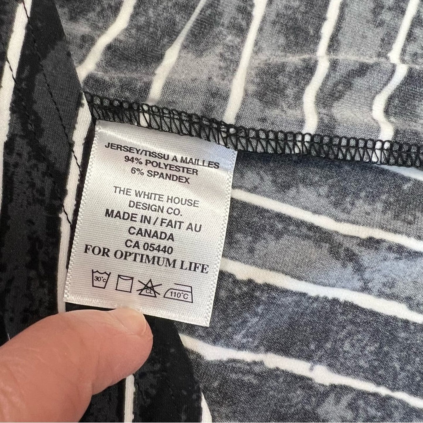 Joseph Ribkoff Pinstripe Floaty Dress SZ 4