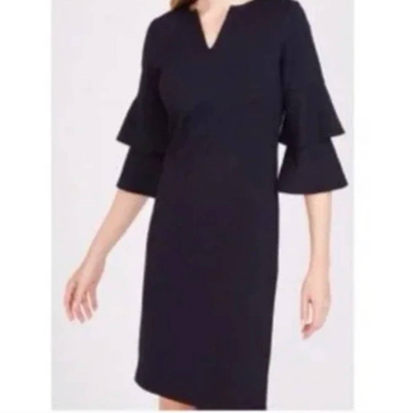 J. McLaughlin letty bell sleeve dress SZ MED