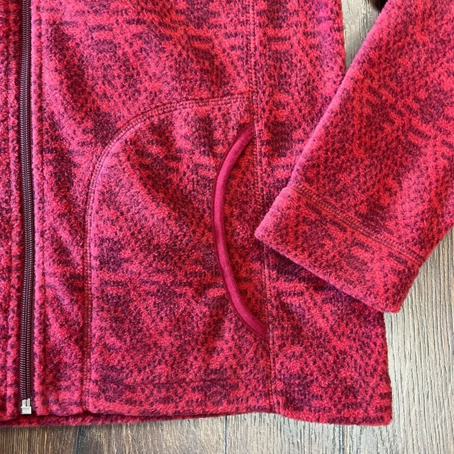 Woolrich fleece zip up SZ SM