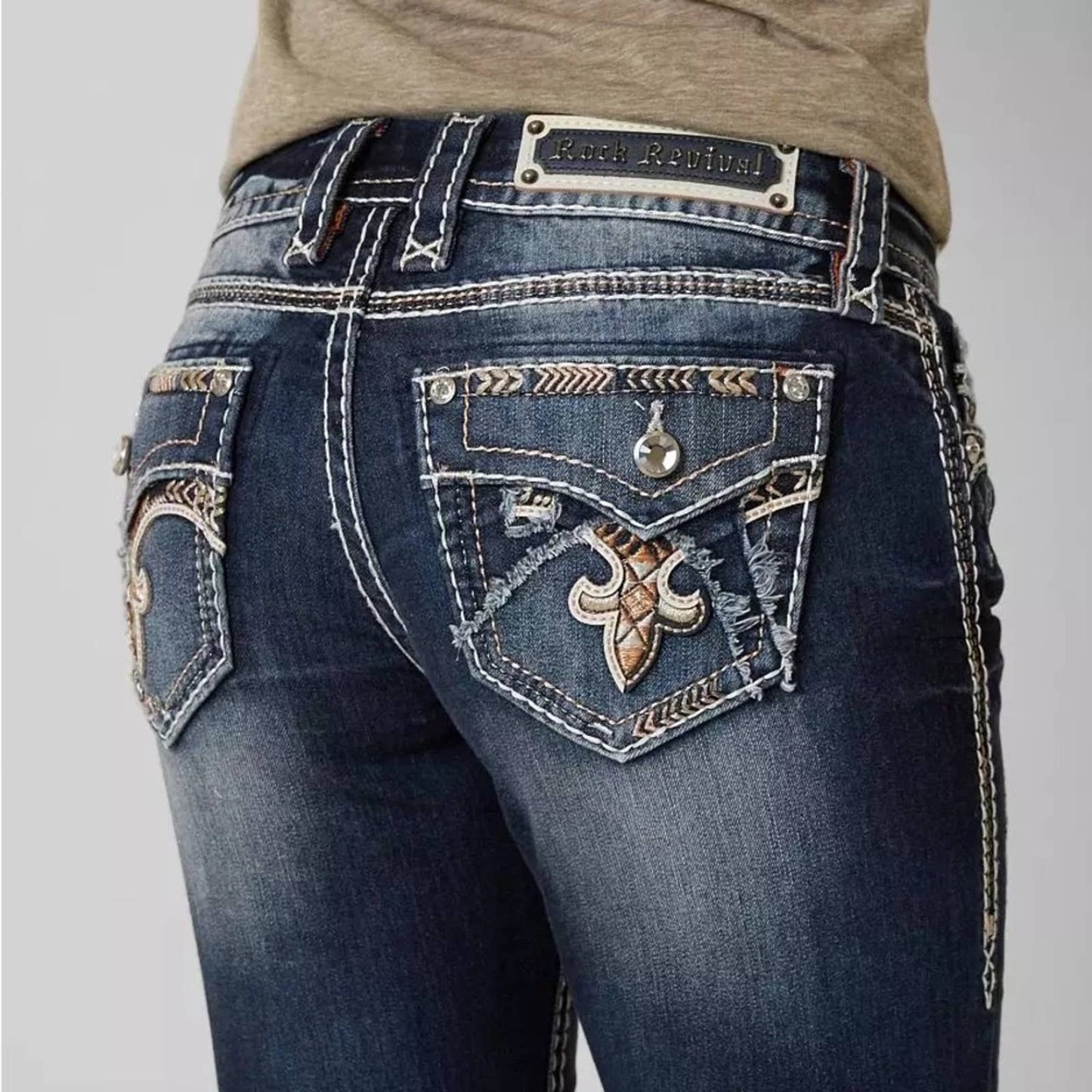 Rock Revival Abree easy skinny jean SZ 31/12