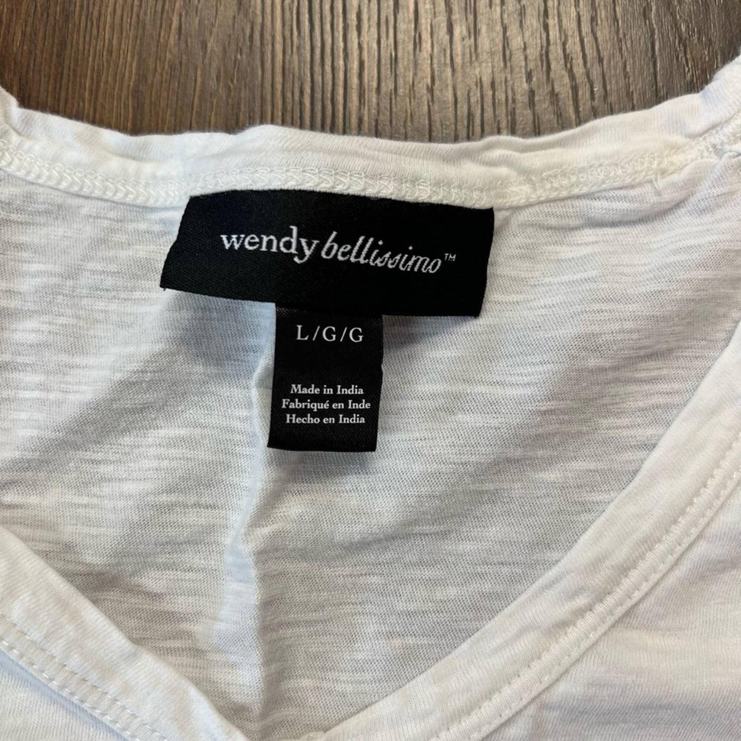 Wendy Bellissimo maternity shirt SZ LG