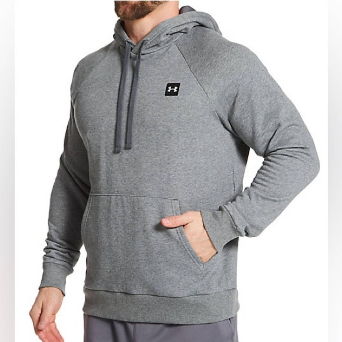 Men’s Under Armour Rival Fleece Hoodie SZ LG
