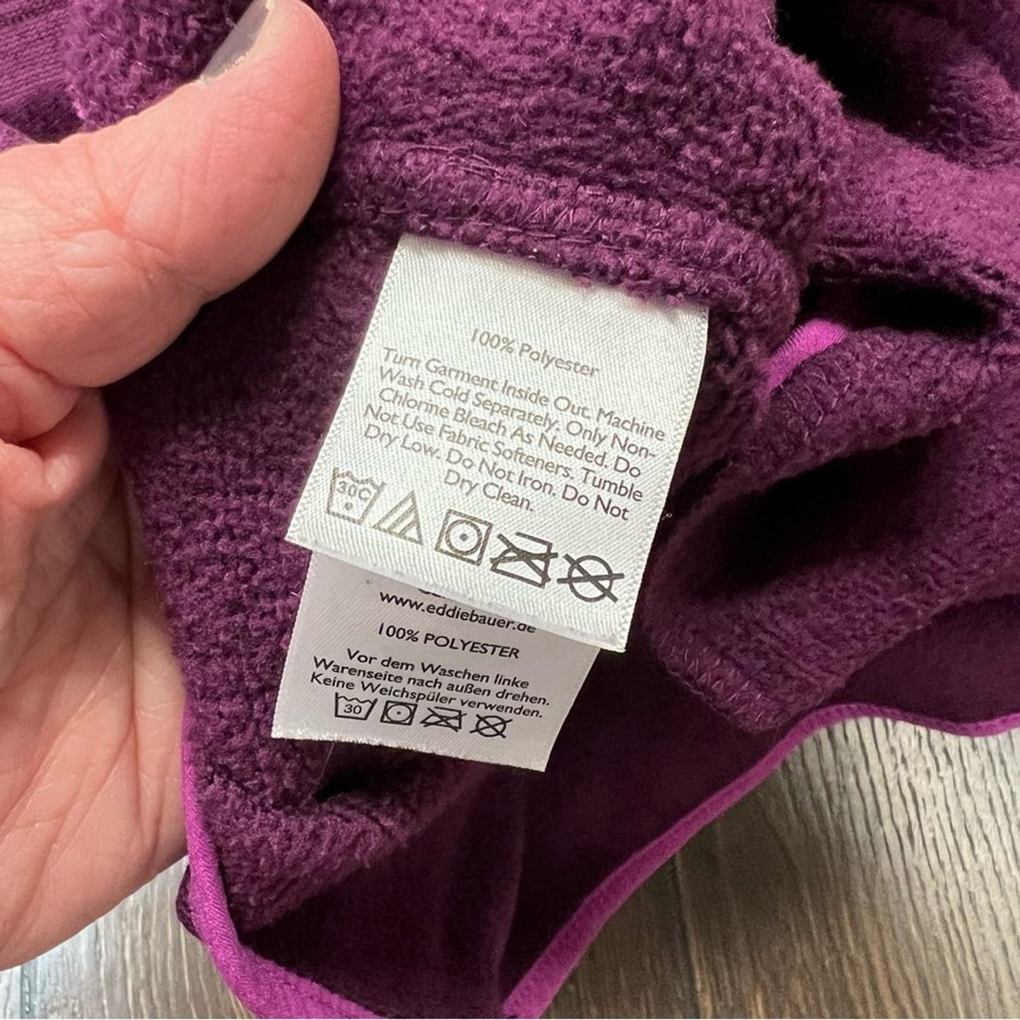 Eddie Bauer Women's Radiator Fleece 2.0 Snap Mock SZ SM