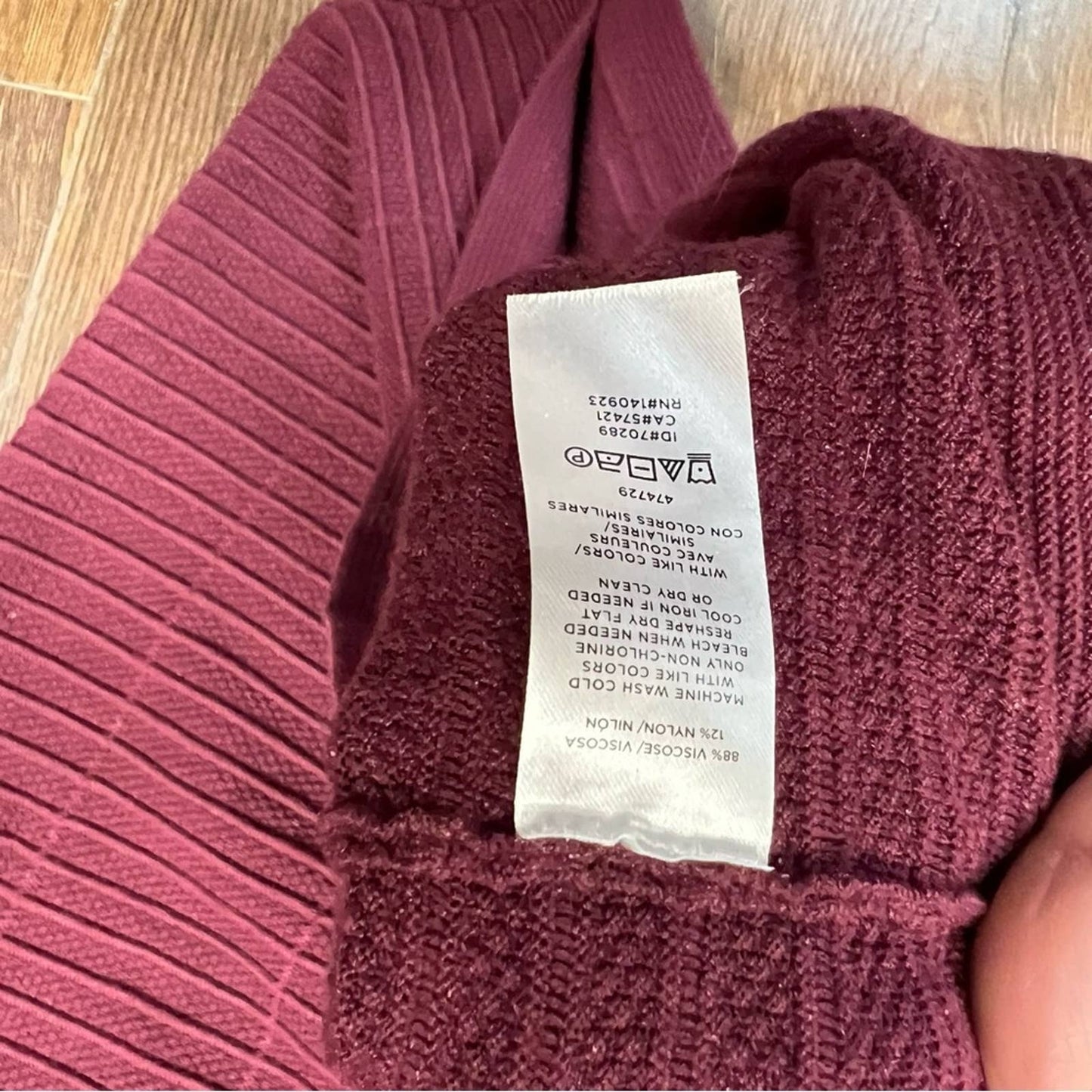 Loft Outlet Knit pencil skirt SZ MED