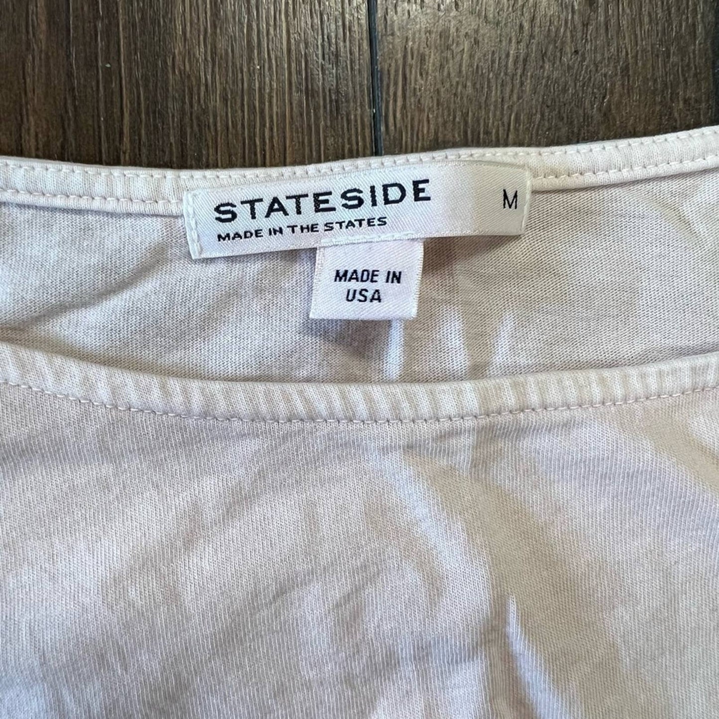 Stateside sinched bottom shirt SZ MED