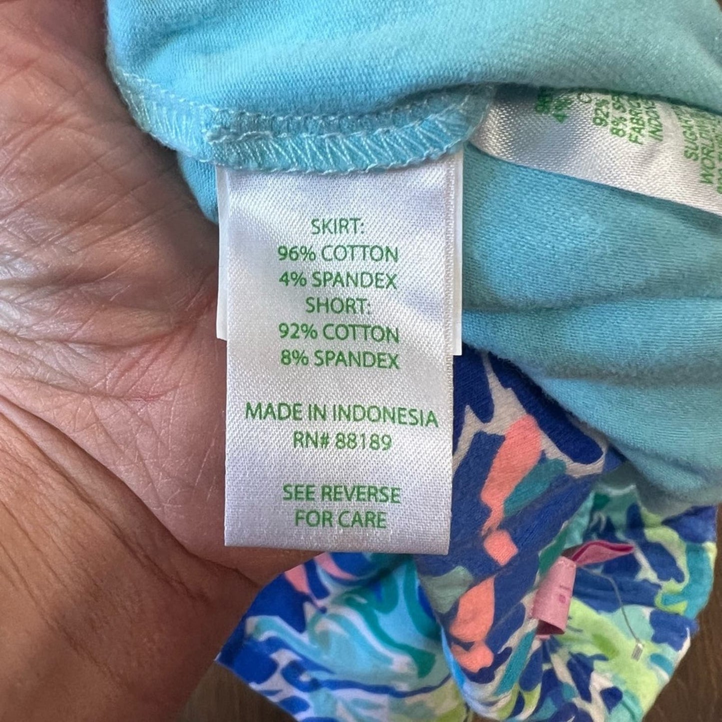 Lilly Pulitzer Madison Skort SZ SM