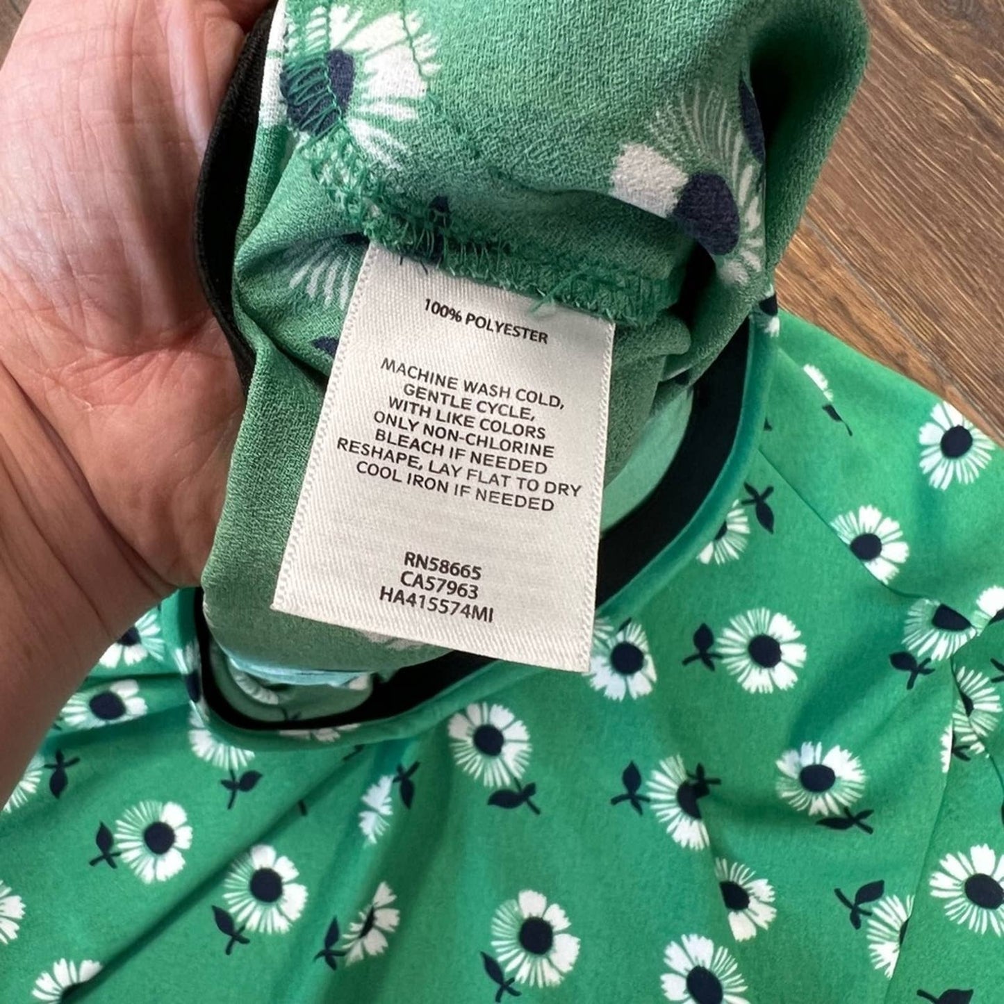 Halogen green flower skirt SZ LG