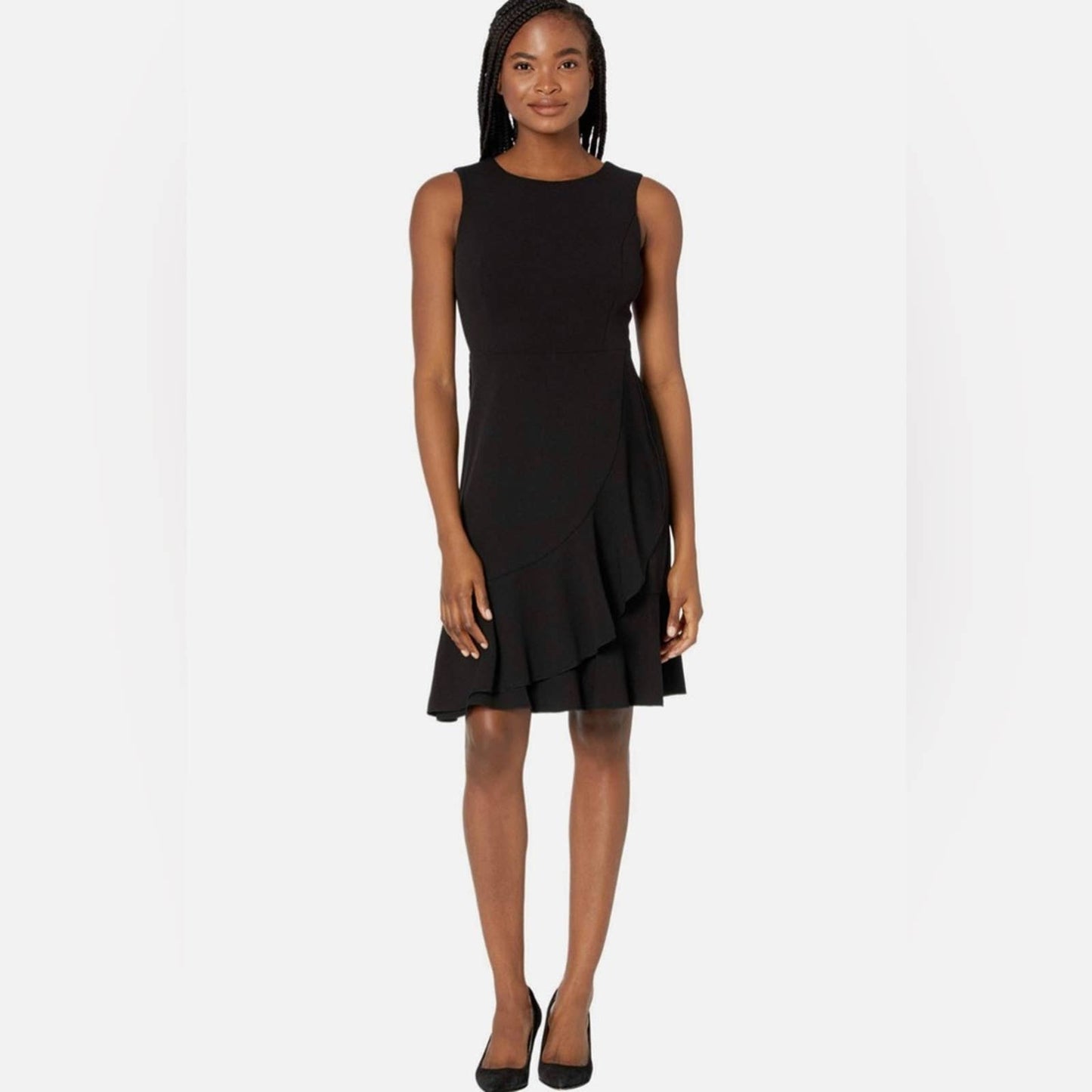 🆕 Tommy Hilfiger ruffle hem, fit and flare dress SZ 12