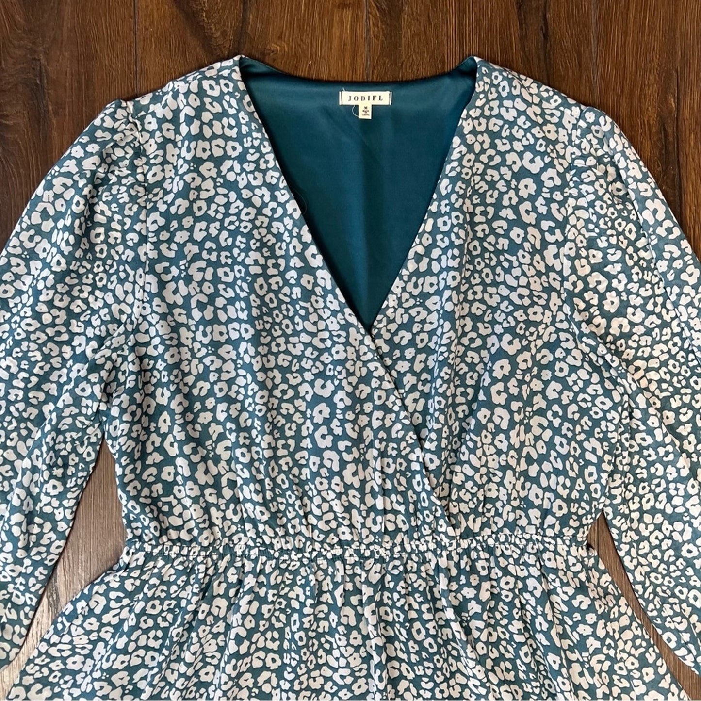 JODIFL floral baby doll dress SZ MED