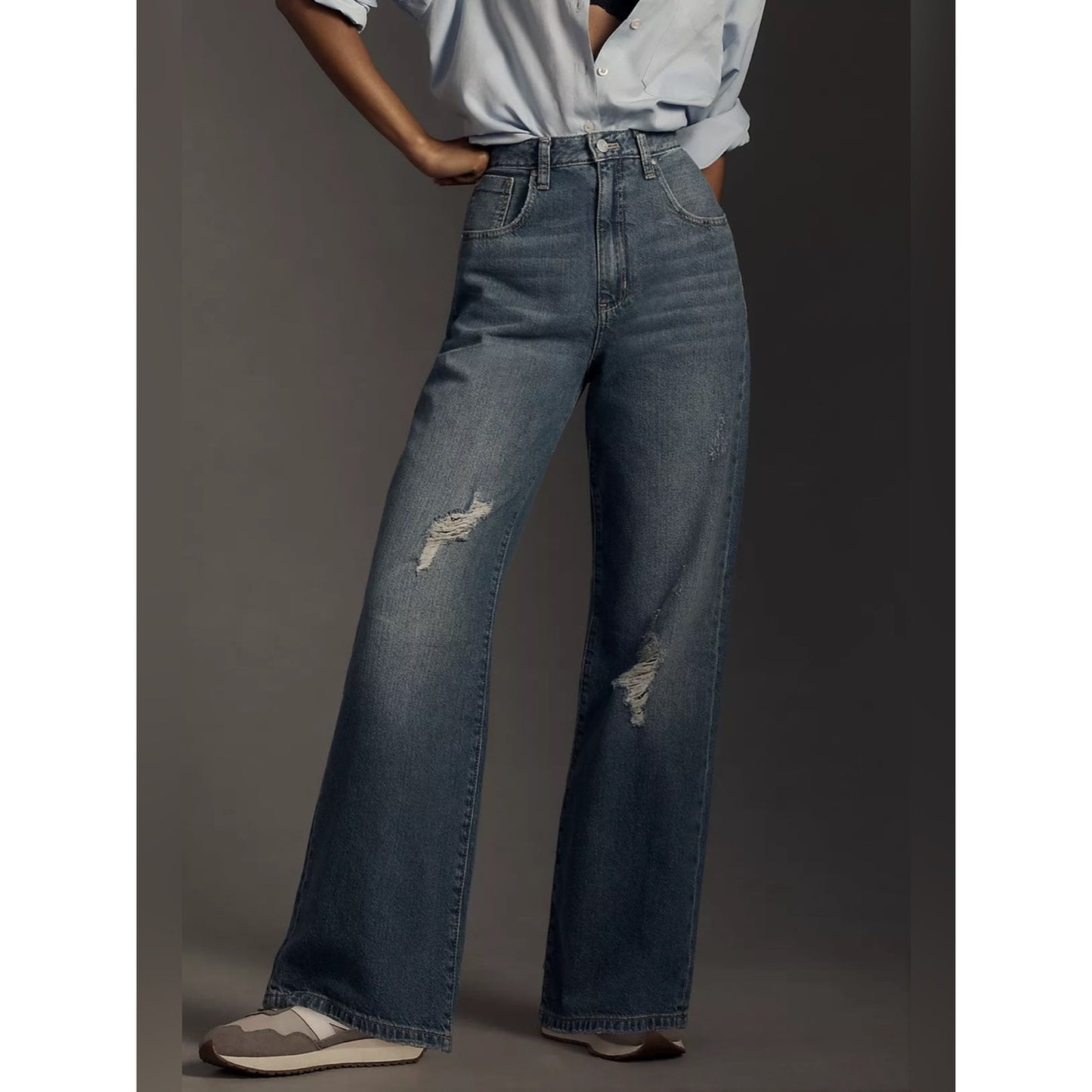 🆕 Pilcro by Anthropologie High-Rise Straight-Leg Jeans NWT SZ 31