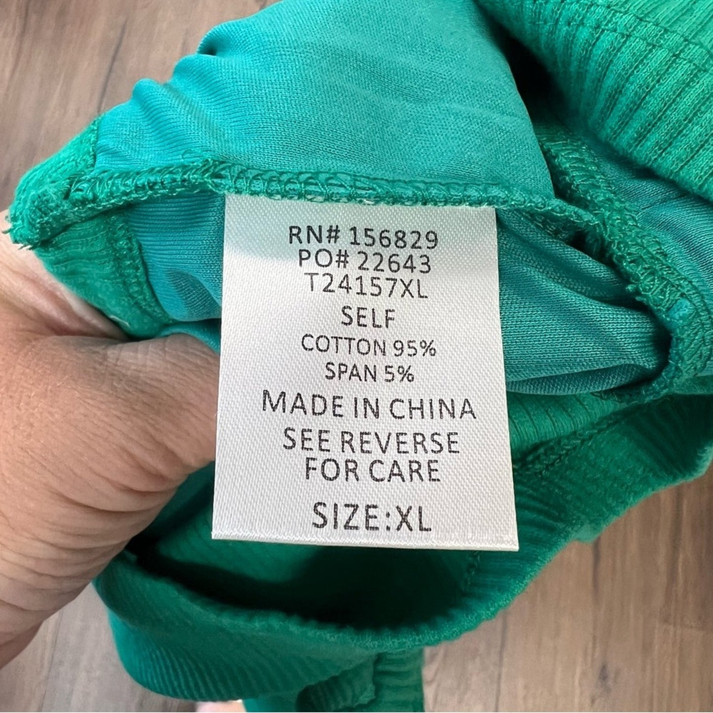 White birch ribbed crop top with built in bra SZ XL