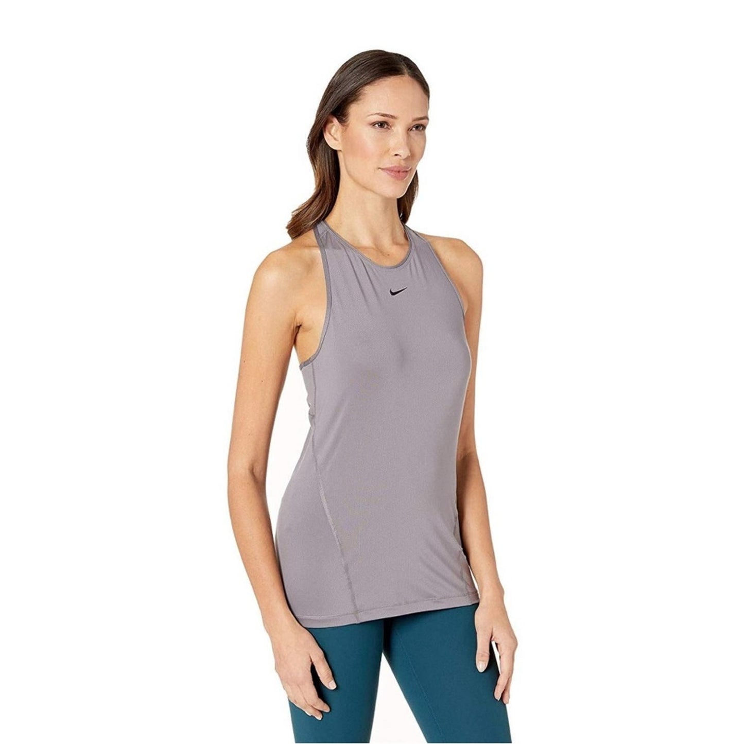Nike Pro All Over Mesh Tank Gunsmoke/Black SZ SM