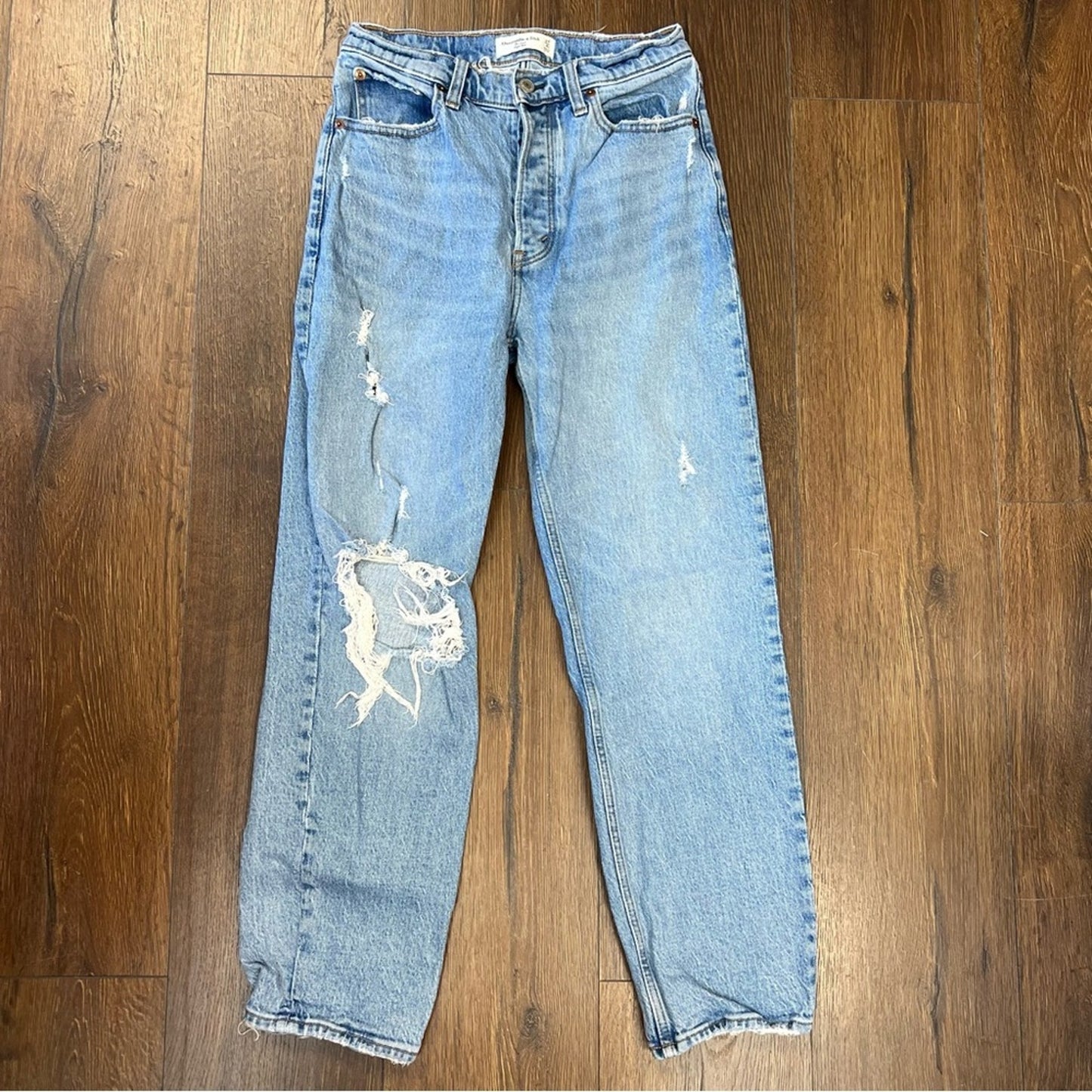 Abercrombie & Fitch High Rise Dad Jeans SZ 27/4