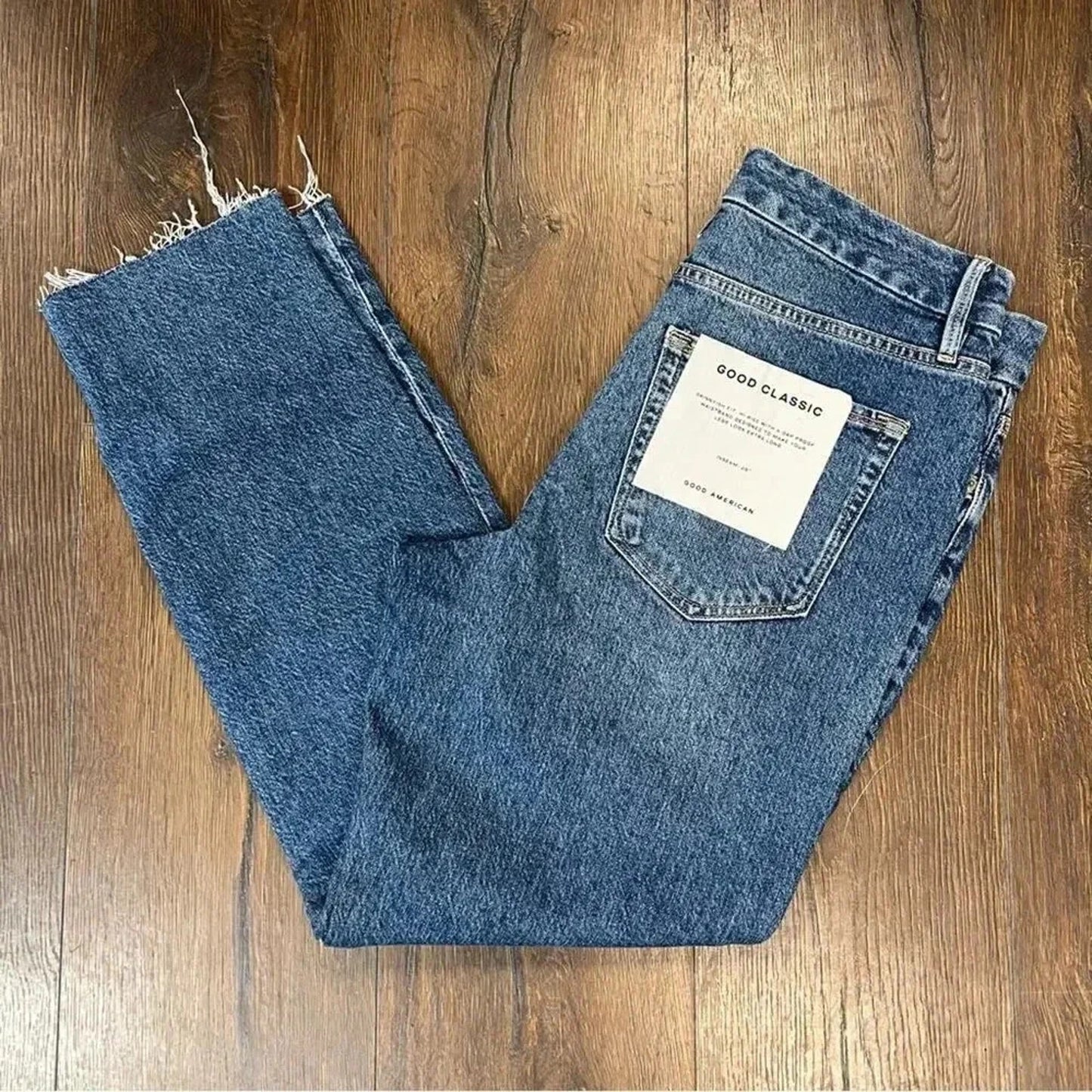 🆕 Good American Good Classic Raw Hem SZ 14/32
