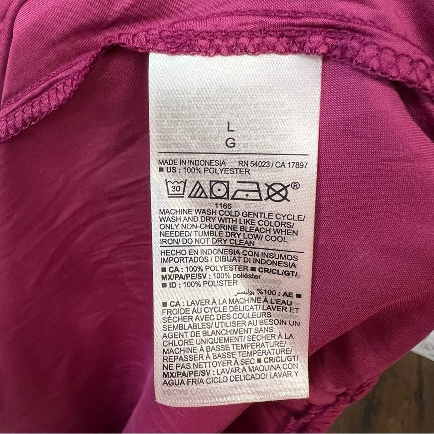 NEW Old Navy Cross-Front Satin Blouse SZ LG3