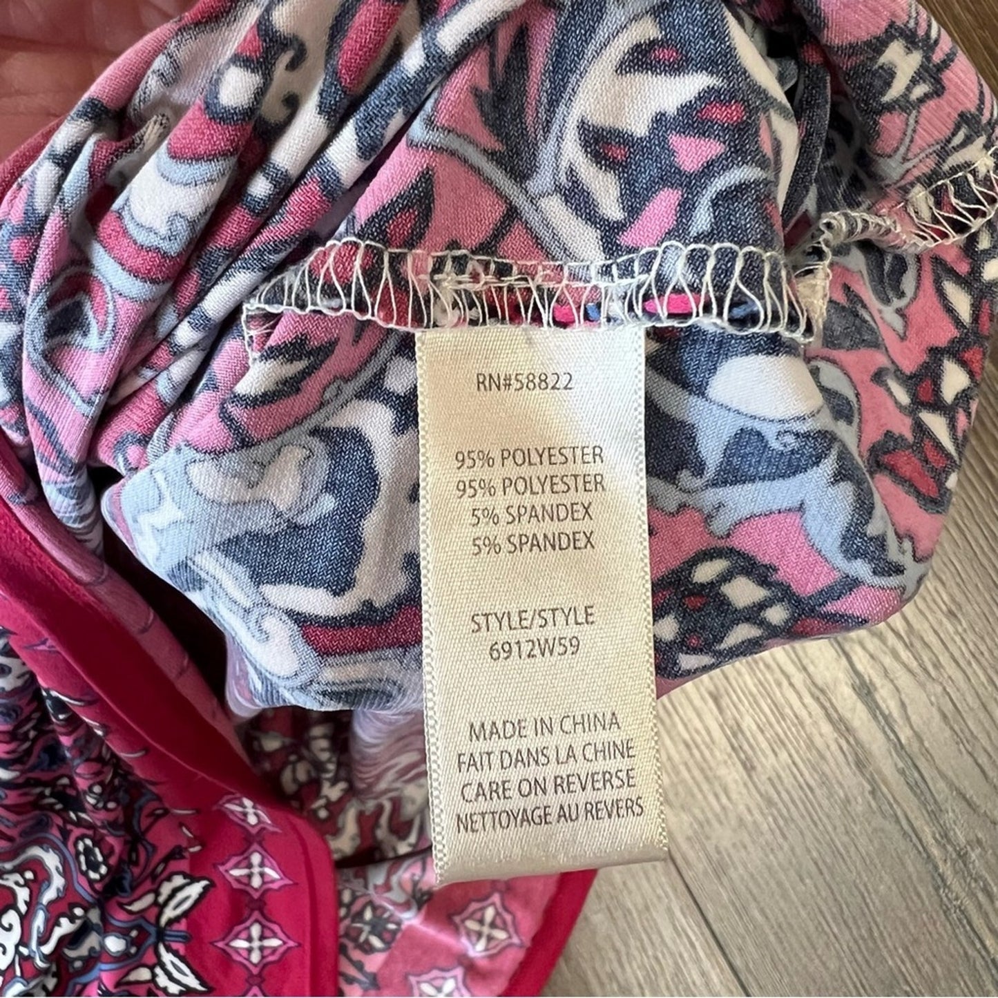 Max Studio graphic dress SZ MED