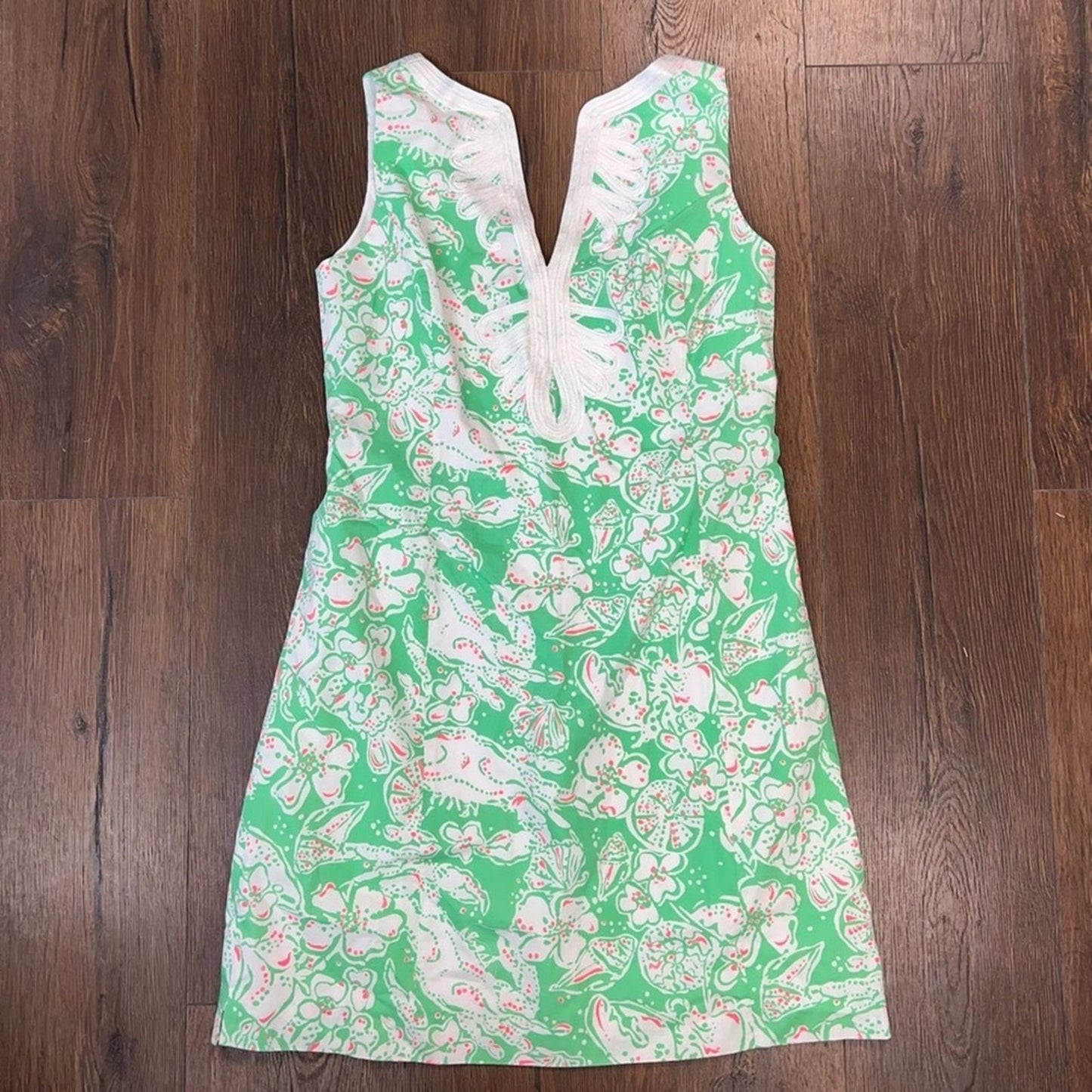 Lilly Pulitzer Janice shift dress in beach bash SZ 14