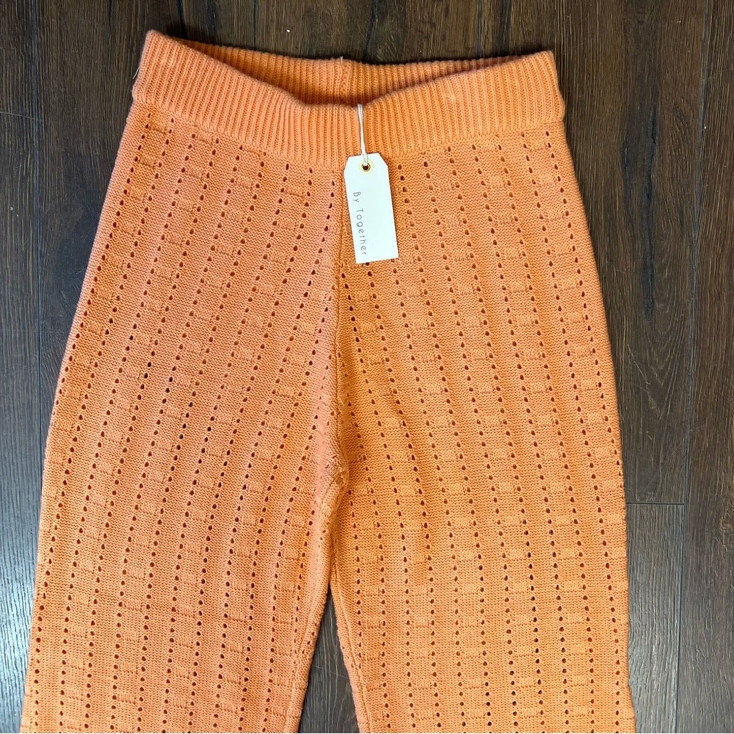 🆕 By Together walk with me crochet pants SZ LG