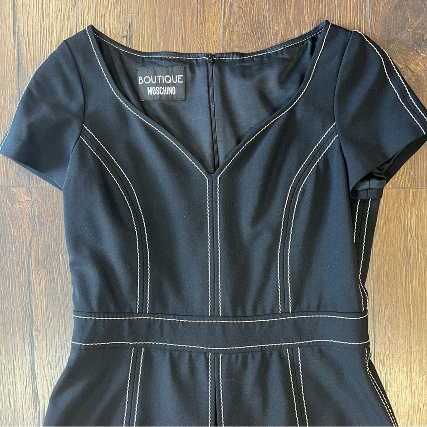 Boutique moschino black dress SZ 10