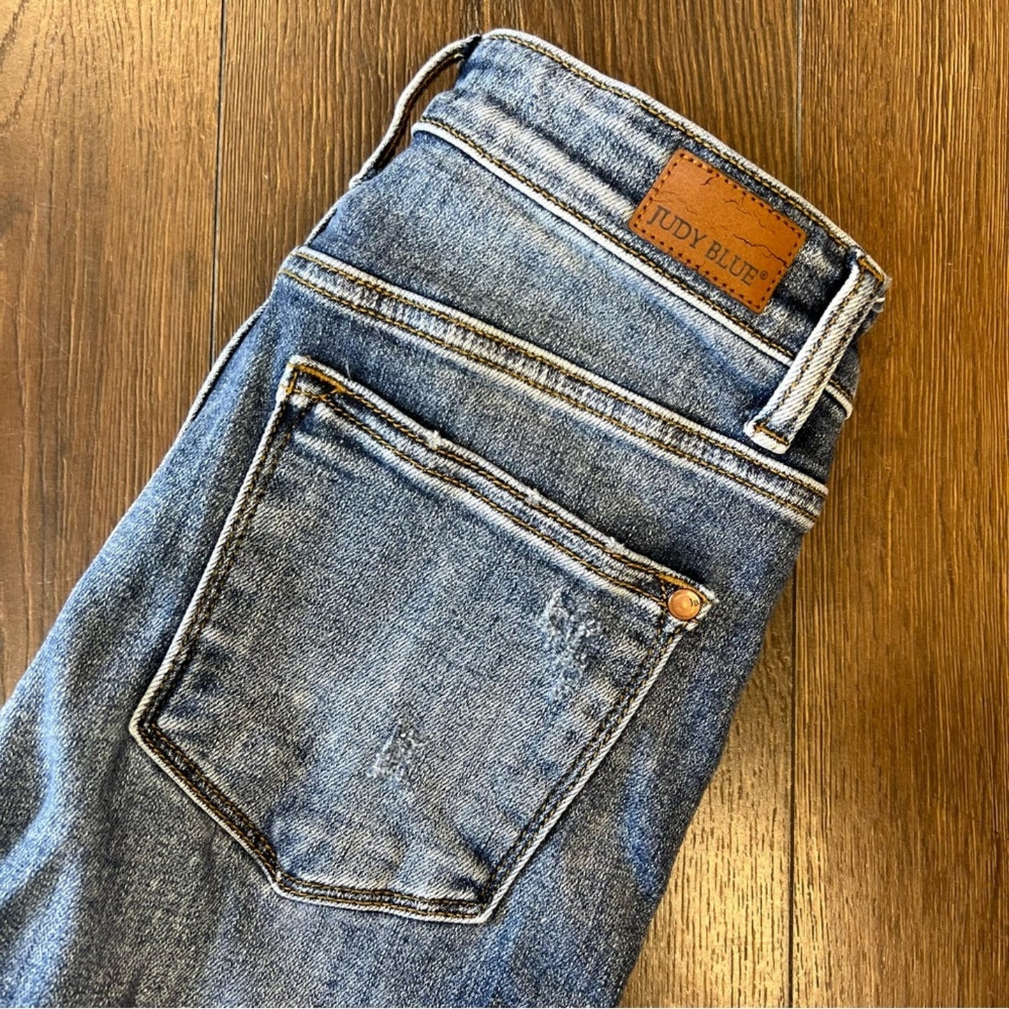 Judy Blue Betty High-Rise Boyfriend Fit Jeans SZ 1/25