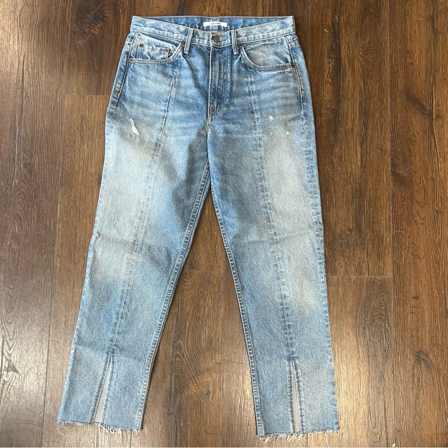 GRLFRND Cheryl Side Split Jean in Last Dance SZ 28/6