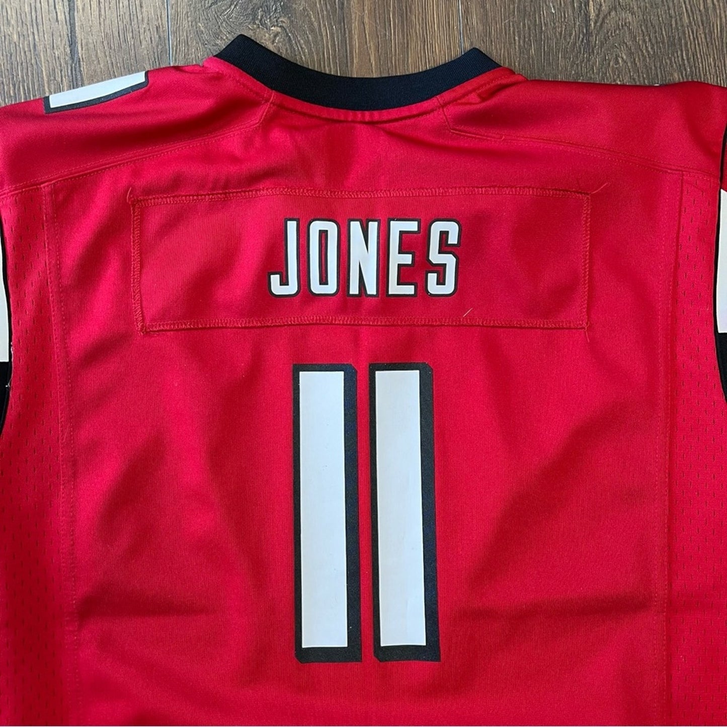 NFL Falcons Julio Jones on field jersey SZ YXL