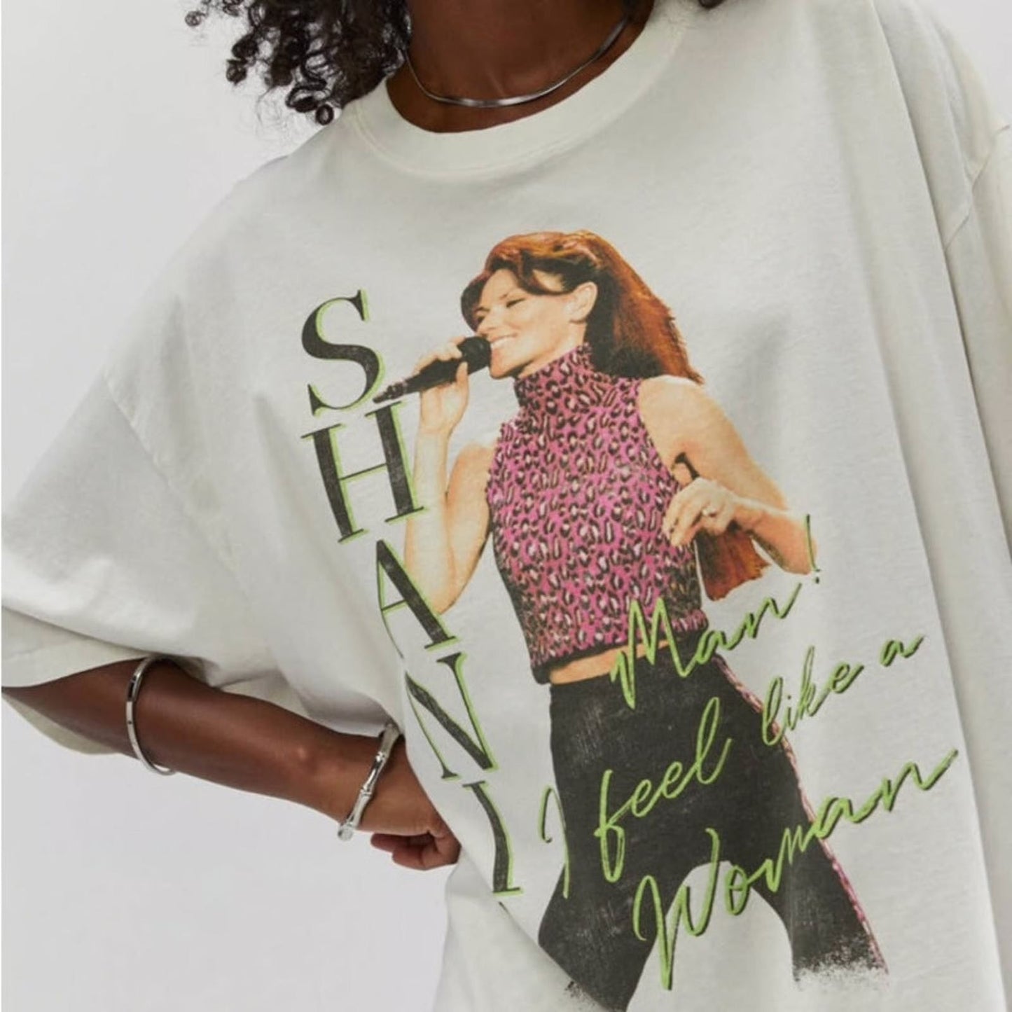 NWT DAYDREAMER Shania Twain "Man I Feel Like a Woman" SZ OS