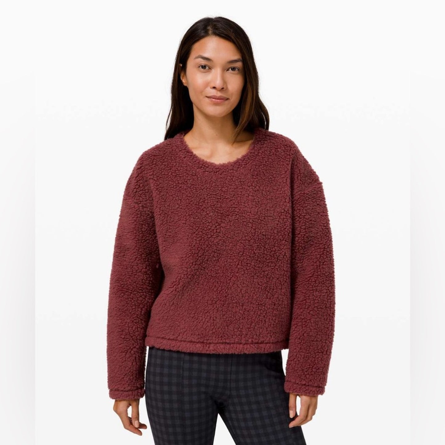 🆕 Lululemon Wool Whenever Crew Savannah SZ 6