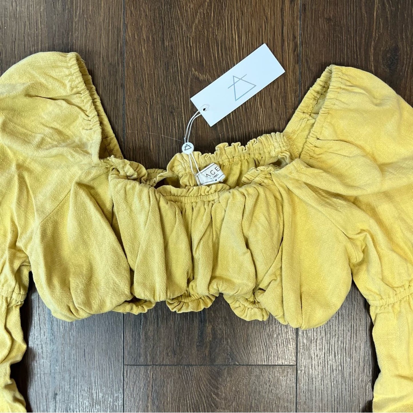 🆕 Sage the label flavor of Tuscany crop top SZ MED