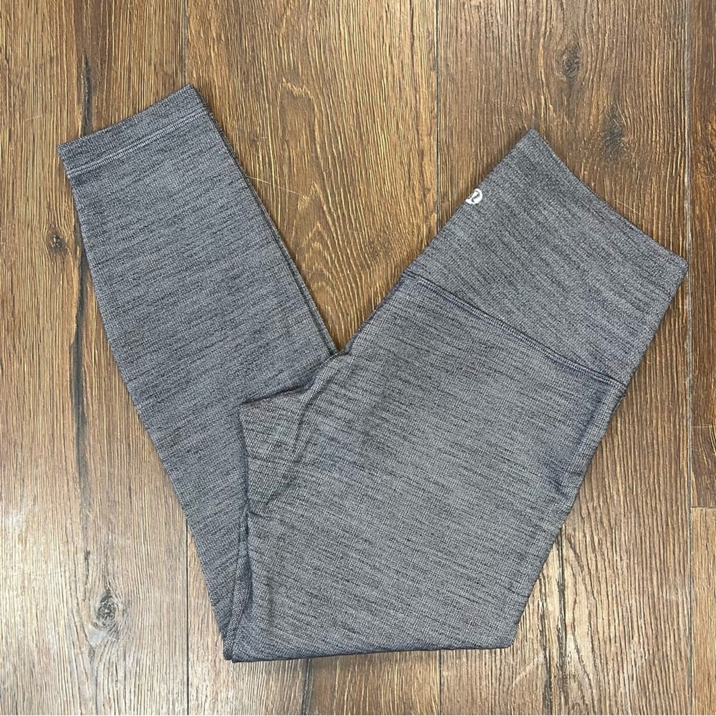 Lululemon Align Crop *21" Mini Heathered Herringbone Heathered SZ 8