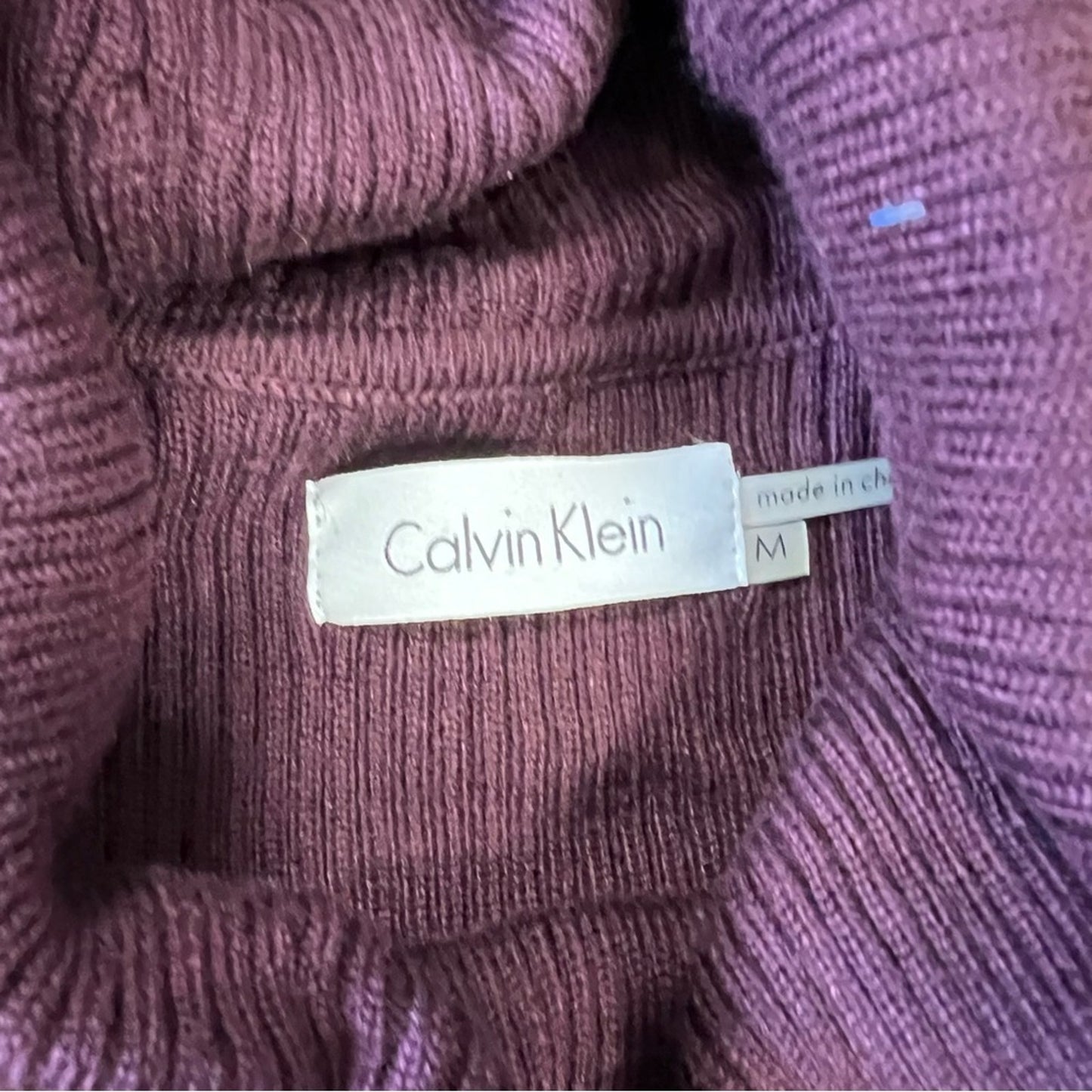 NEW Calvin Klein cowl neck sweater dress SZ MED