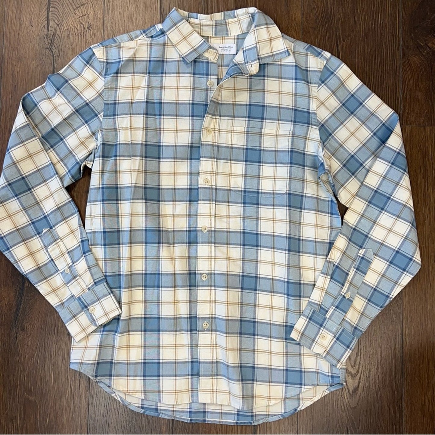 Men’s Old Navy plaid everyday shirt SZ MED