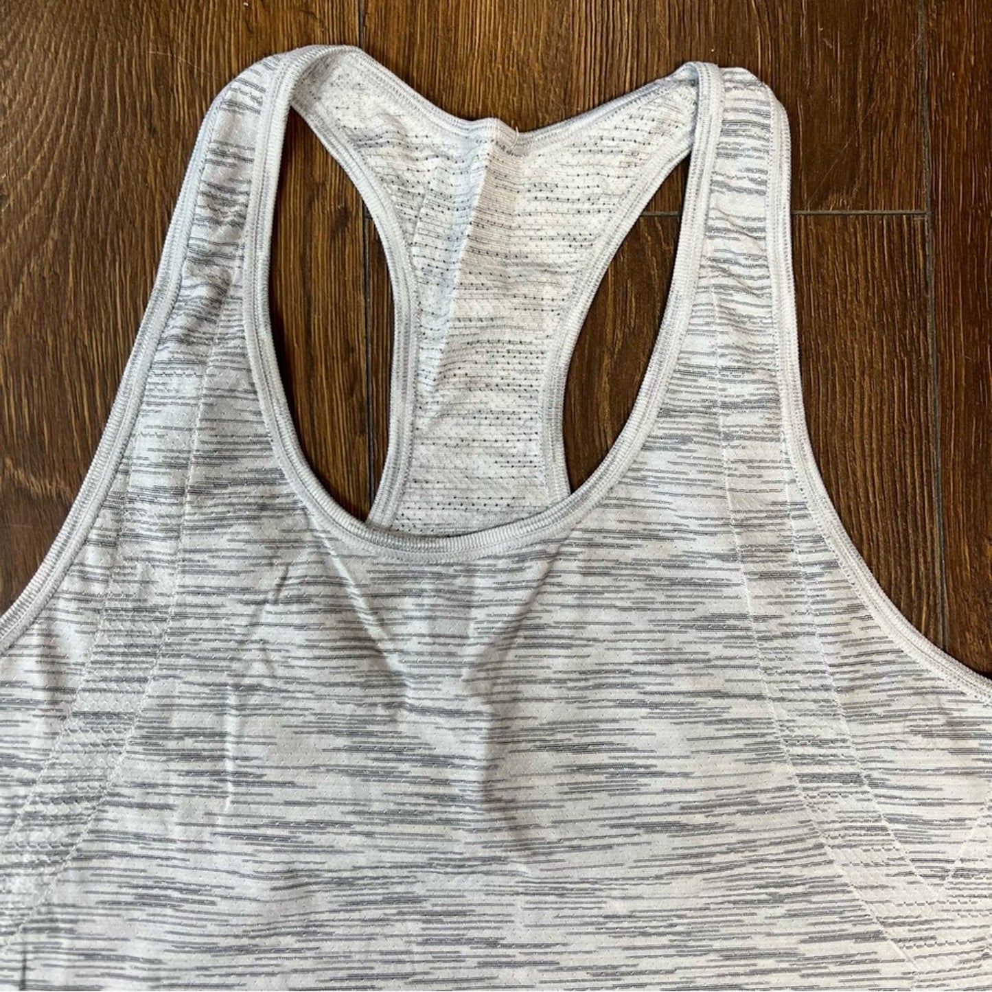 Under Armour Women's Threadborne Seamless Space Dye Racer Tank SZ LG