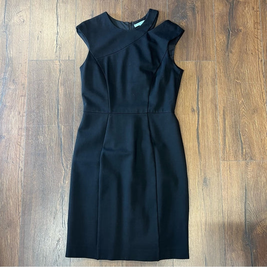 Antonio Melani black shift dress SZ 6