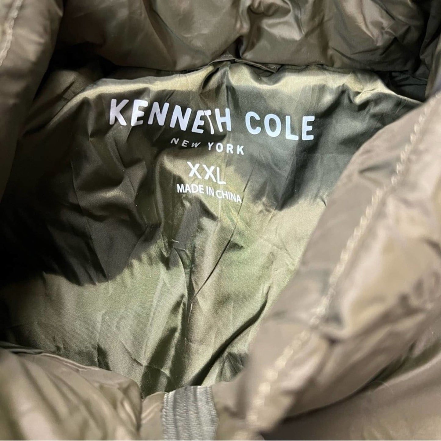 NWT Kenneth Cole puffer coat SZ XXL