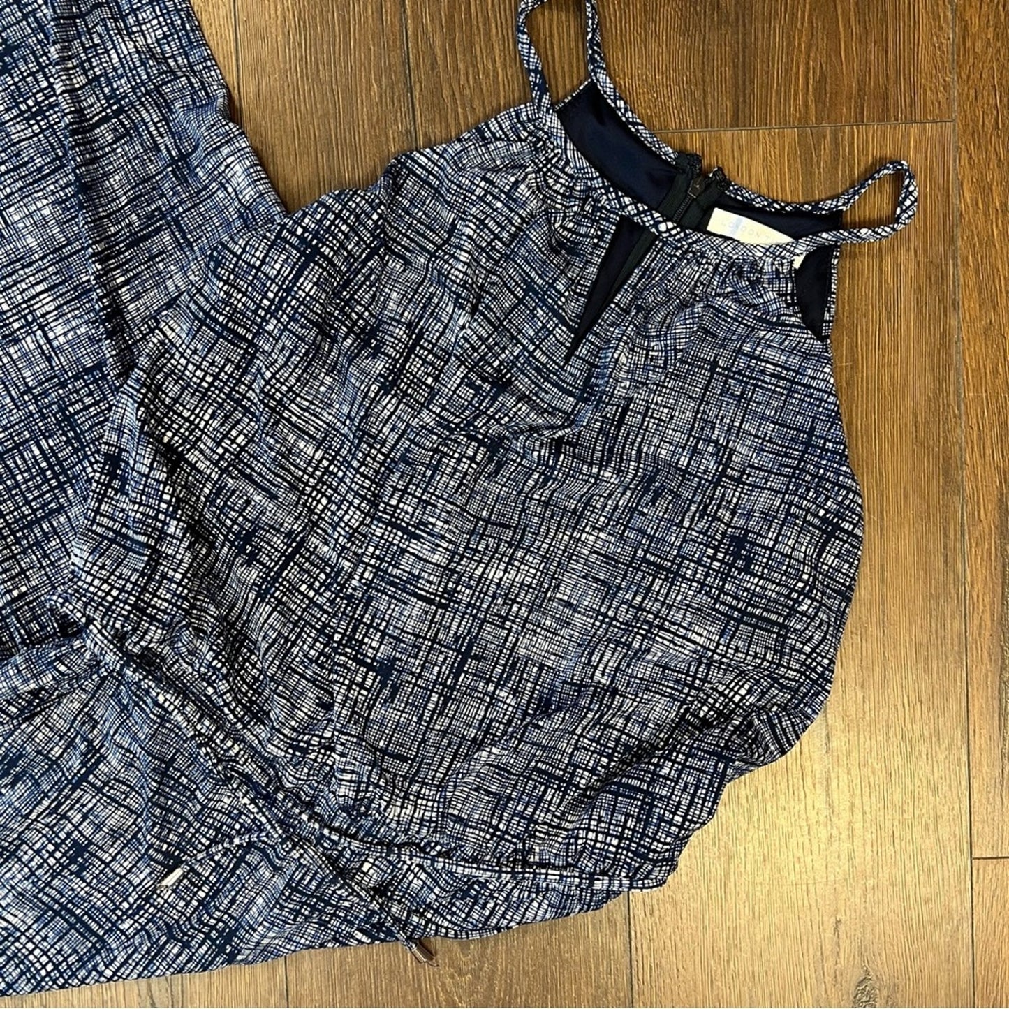 London times blue keyhole, pant suit SZ 10