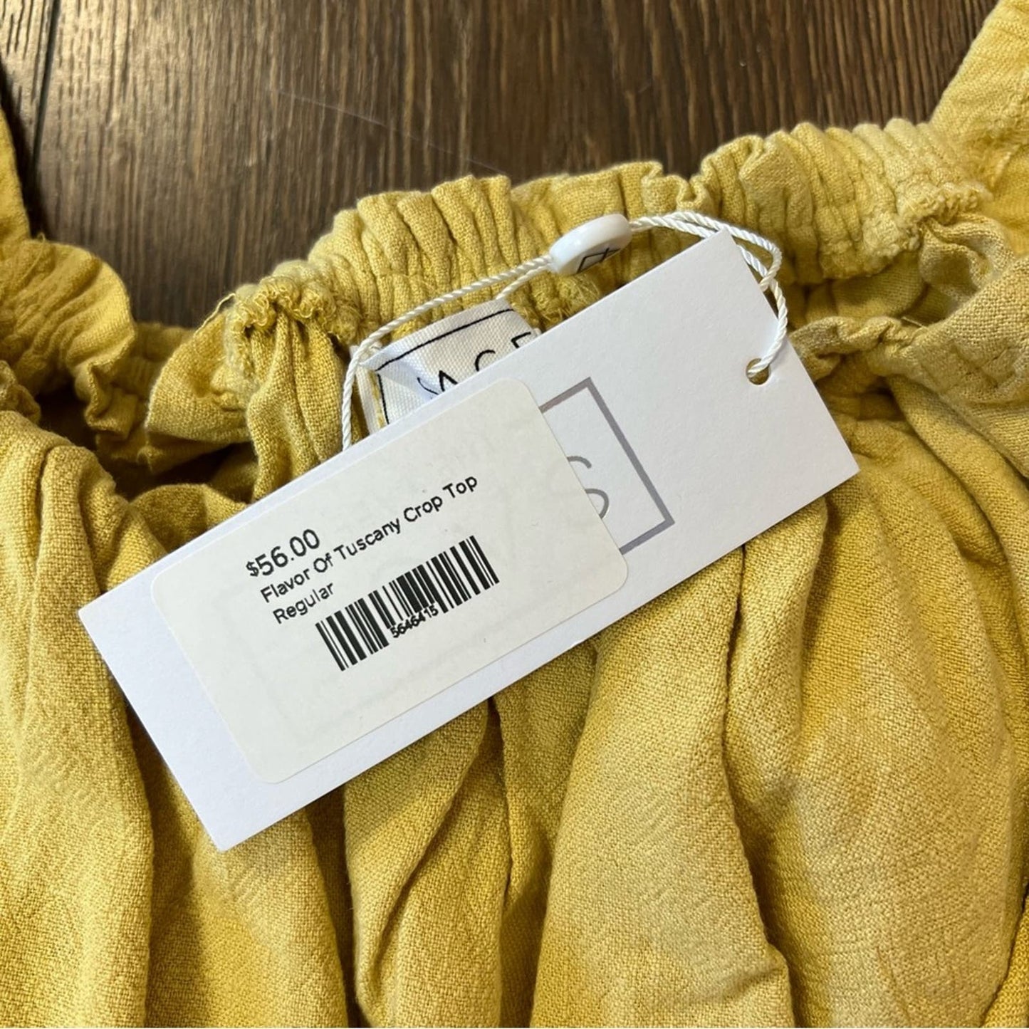 🆕 Sage the label flavor of Tuscany crop top SZ MED