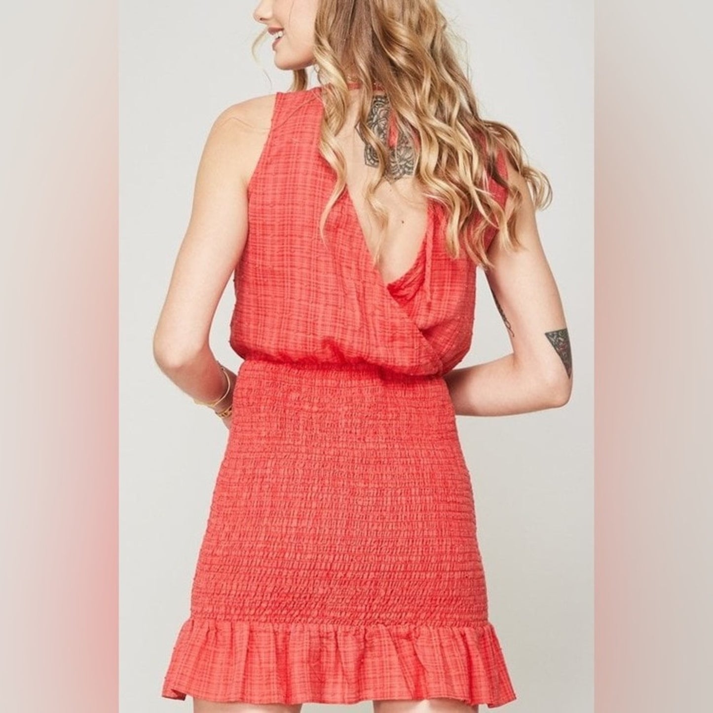Promesa button front mini dress SZ MED