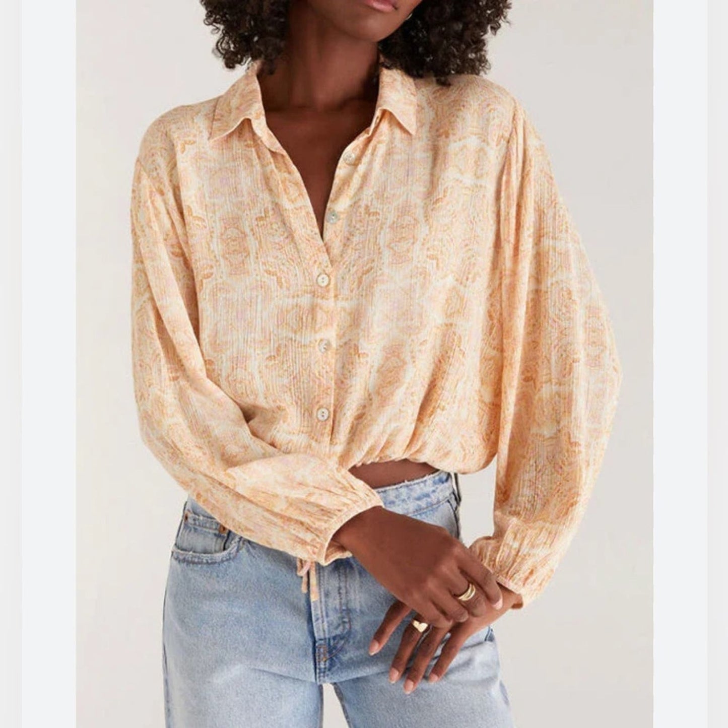 🆕 Z Supply - Niccola Button Up Top SZ XL