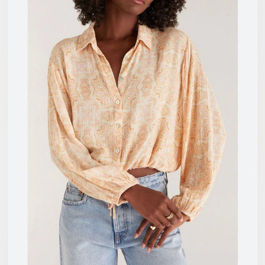 🆕 Z Supply - Niccola Button Up Top SZ XL