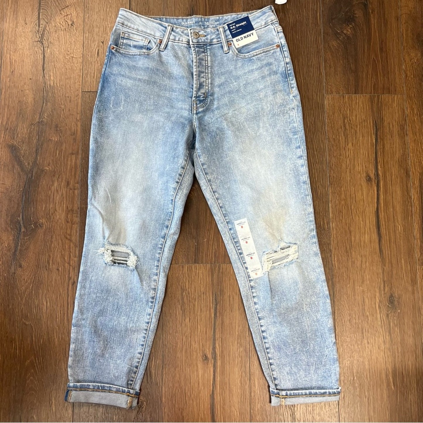 NEW Old navy O.G. straight leg jean SZ 8